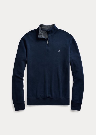 Pulôver Polo Ralph Lauren Jersey Half-Zip Homem 58064-WLBU